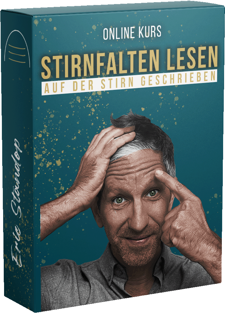 Online Kurs - Stirnfalten Lesen - Auf der Stirn geschrieben - Eric Standop - Face Reading Academy - Read the Face